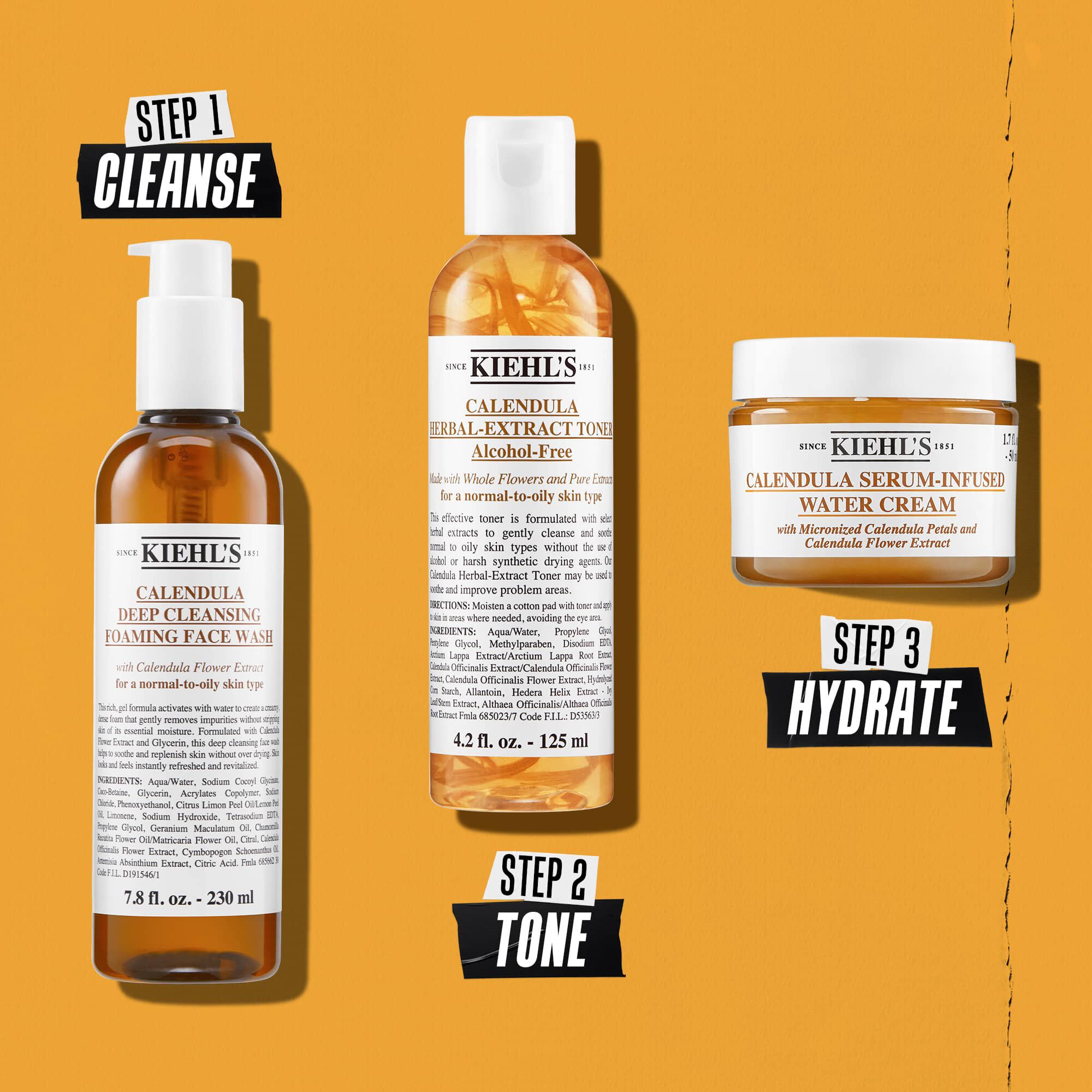 Calendula Deep Cleanser. Impurity Fighting Foam Face Wash - Kiehl's